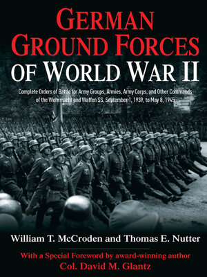 cover image of German Ground Forces of World War II